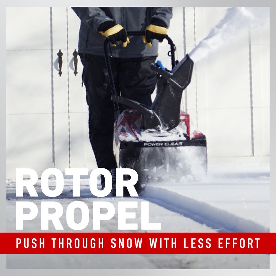 Power Clear ZE Electric Start Gas Snowblower - Image 4