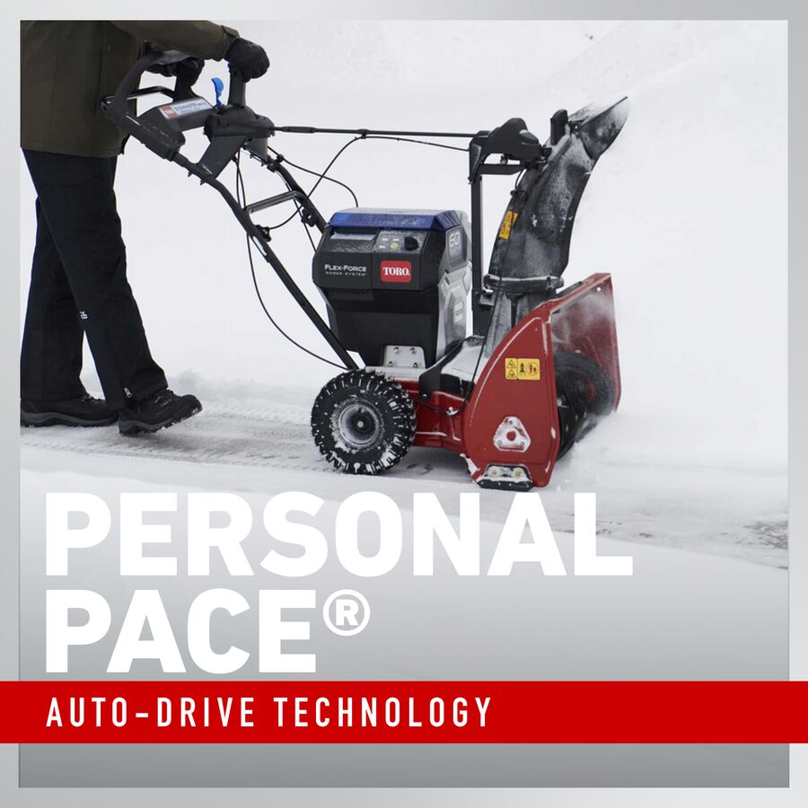 Snow Master Single-Stage Snow Blower - 5.0Ah Batteries - Image 5